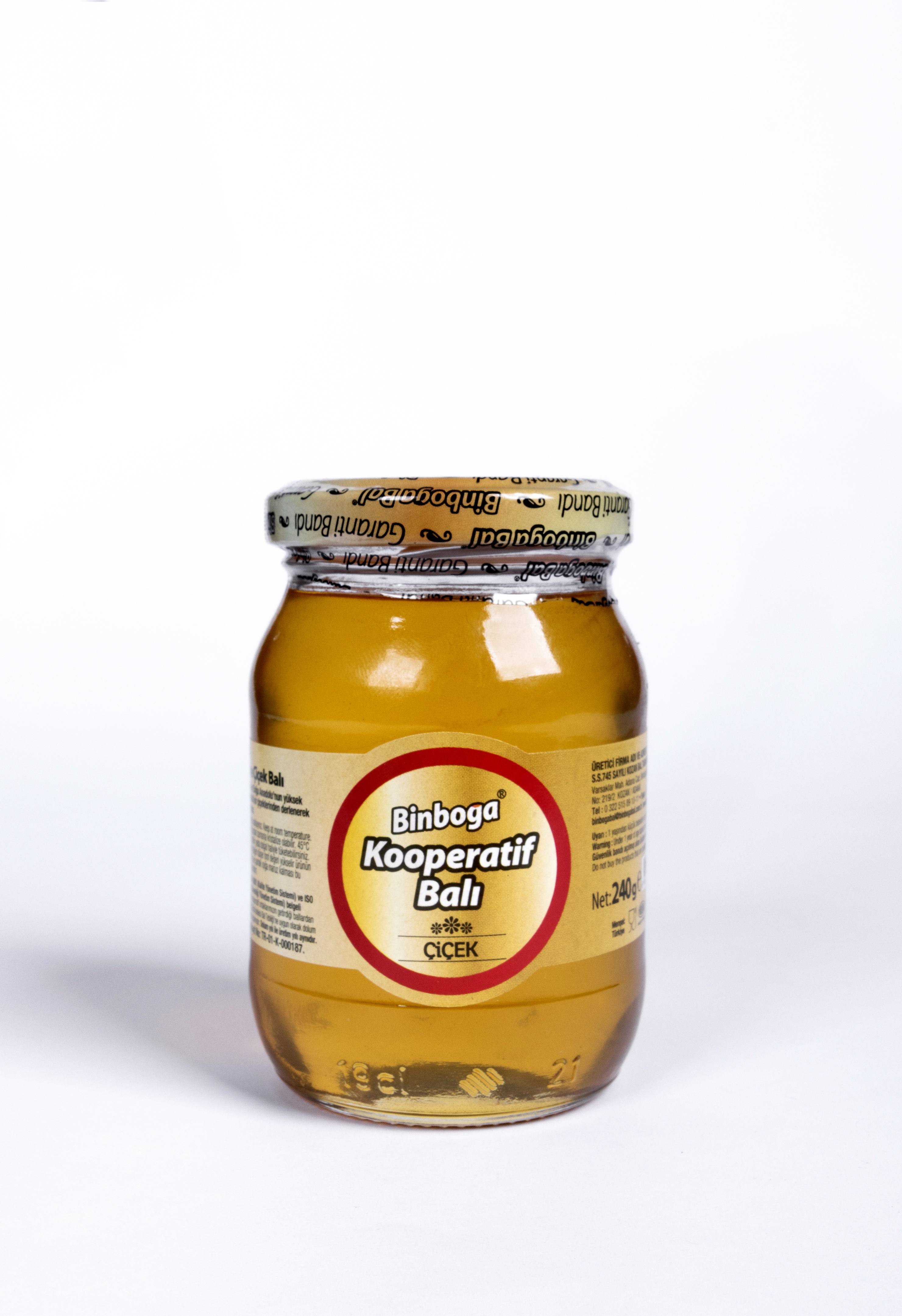 Binboğa Çiçek Balı 240 Gr | Kooperatif Balı