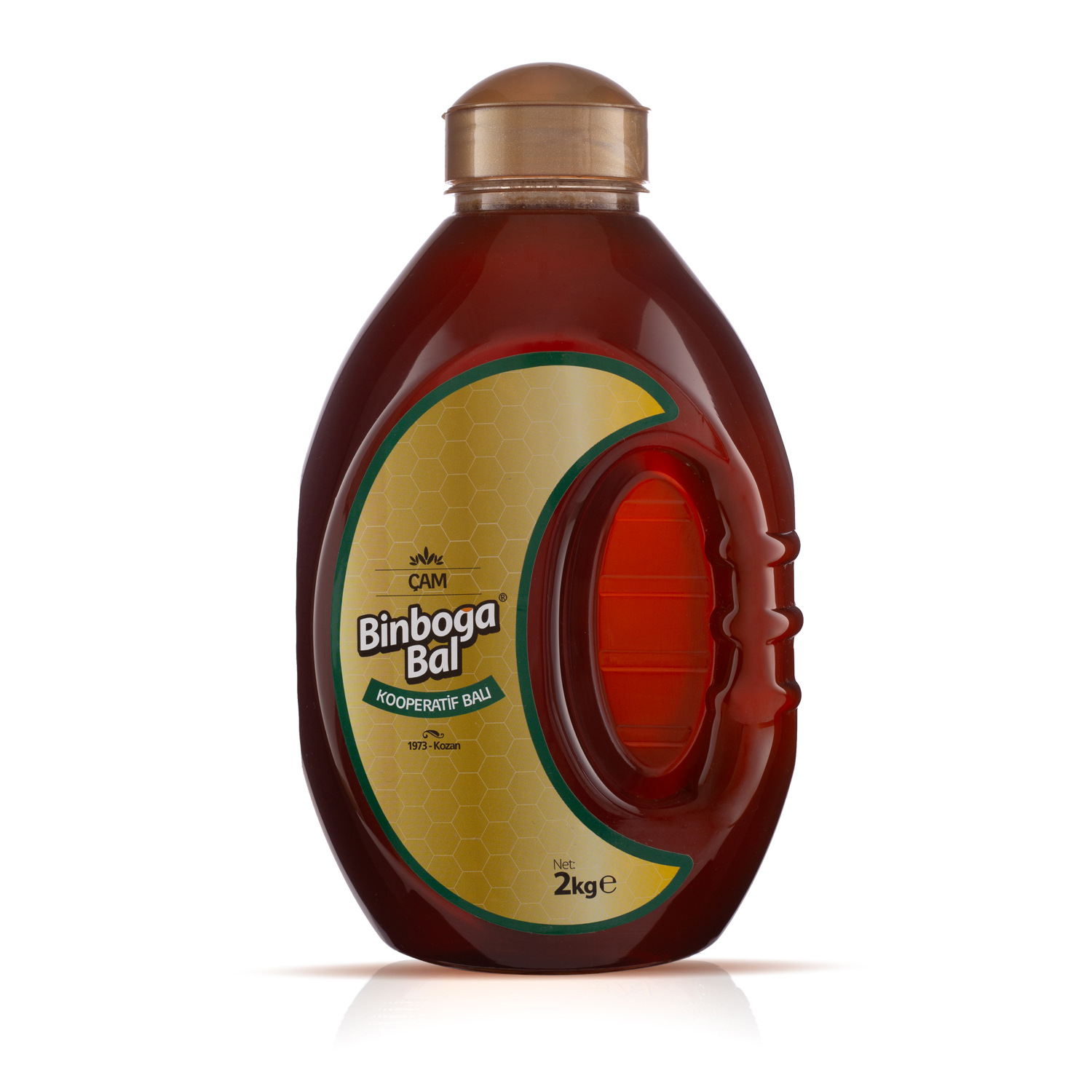 Binboğa Süzme Çam Balı 2 Kg Pet Şişe