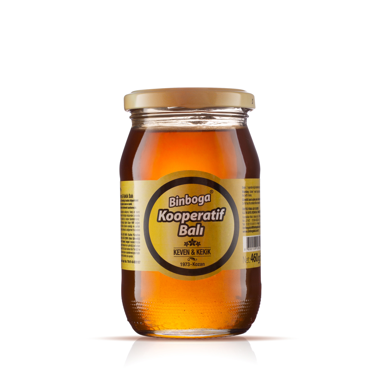 Binboğa 460 Gr Keven Kekik Balı | Kahvaltılık Bal