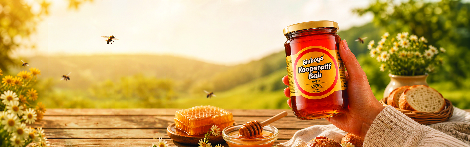 Kooperatif Çiçek Balı Sofranızda